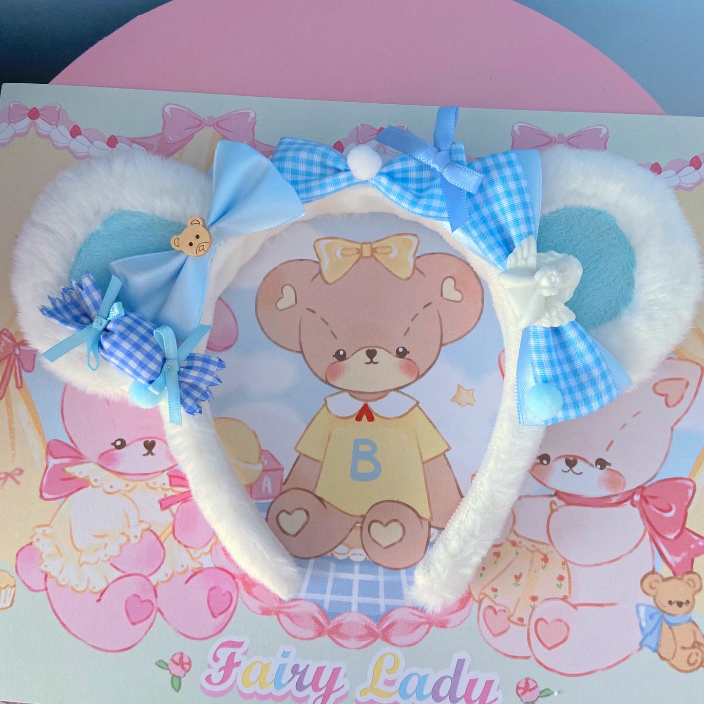 Handmade Sweet Bear Ears KC