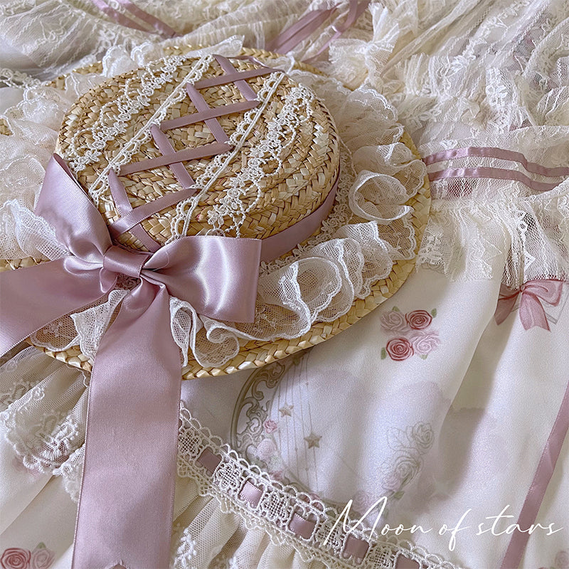 JSK & OP♥Ready to Ship♥Star of Moon♥Sweet Lolita Dress