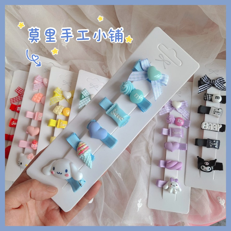 Lolita Macarons Hairpins 6pcs/Set