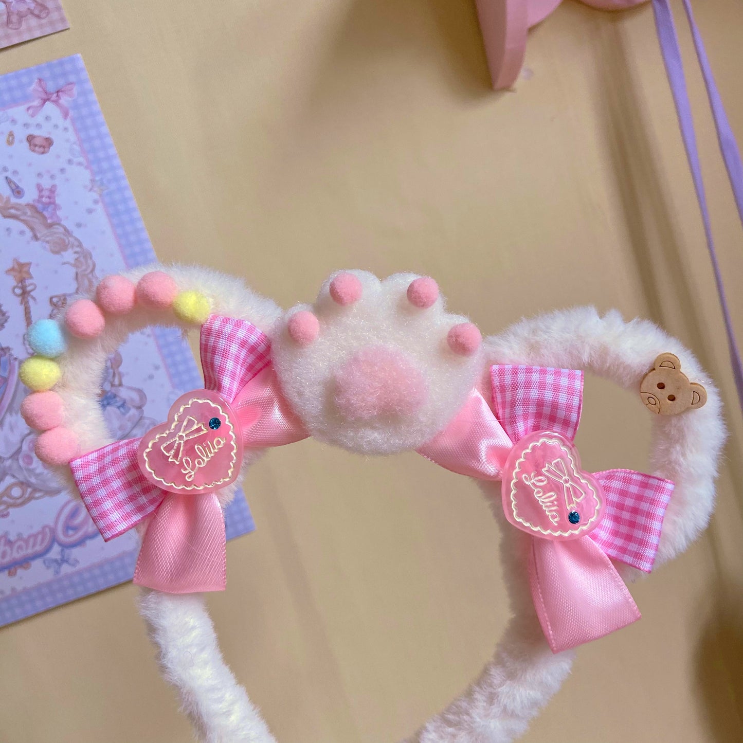 Handmade Sweet Bear Ears KC