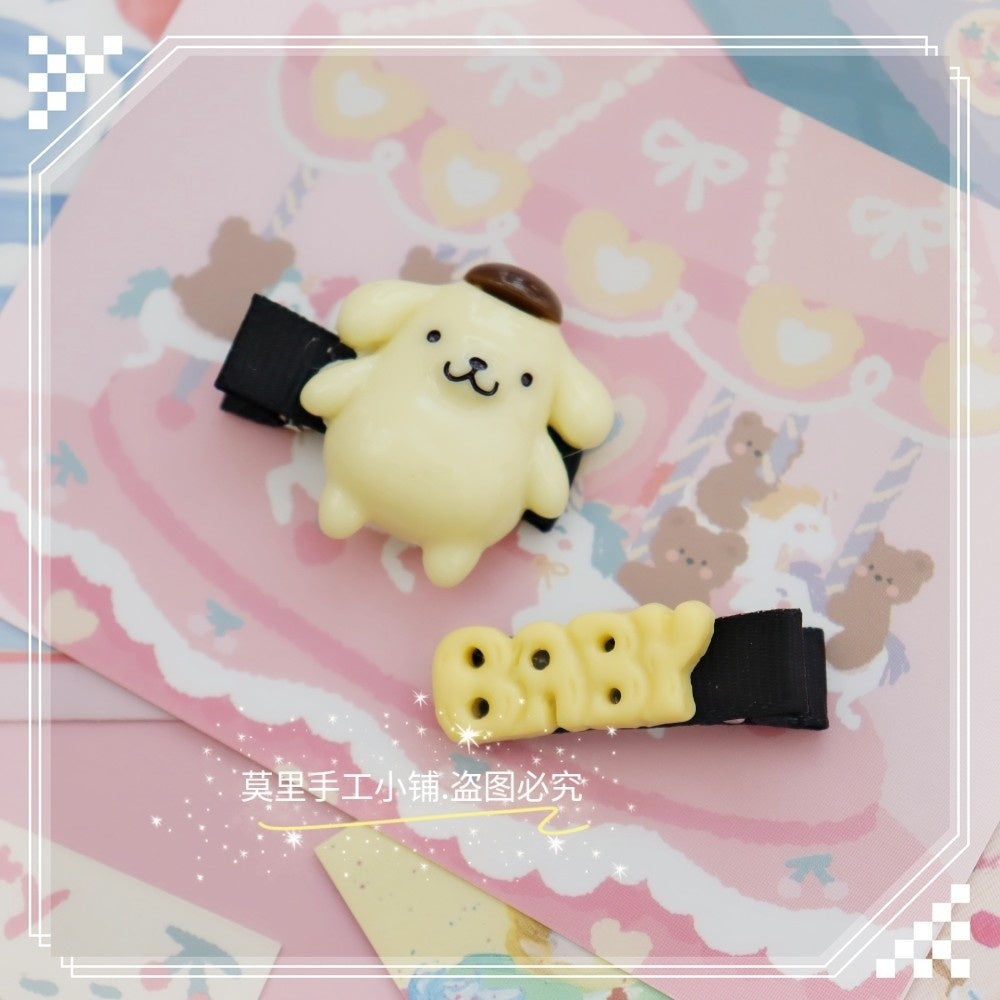 Lolita Cute Pair Hairclips
