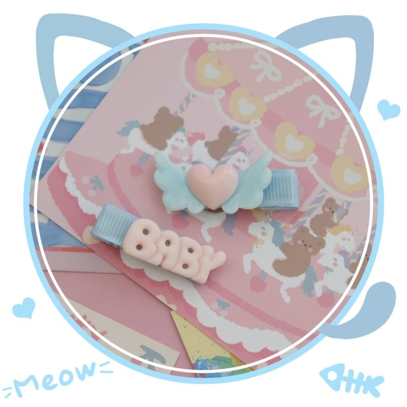 Lolita Cute Pair Hairclips