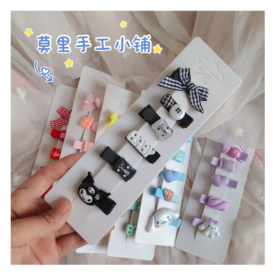 Lolita Macarons Hairpins 6pcs/Set