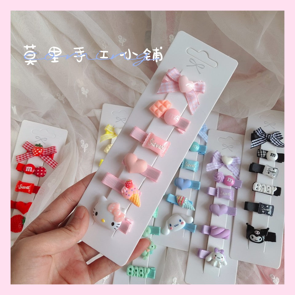 Lolita Macarons Hairpins 6pcs/Set