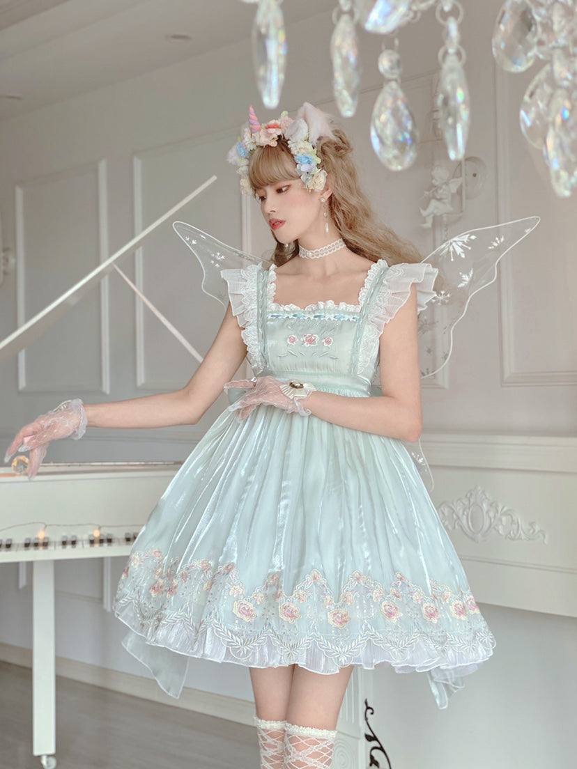 JSK♥Ready to Ship♥Flower Encounter♥Sweet Lolita Dress