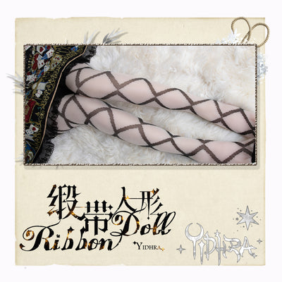 Ribbon Doll Lolita Tights By Yidhra