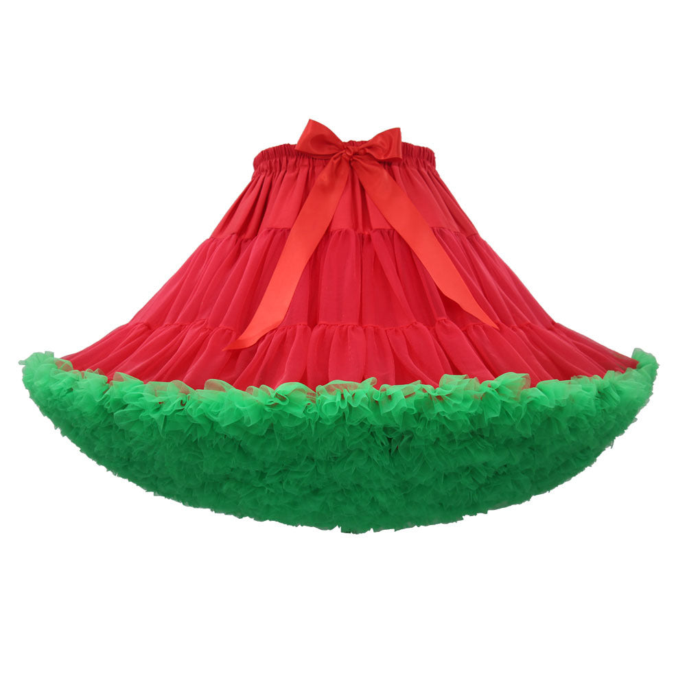 Daily 40cm Length Cloud Colorful Petticoat