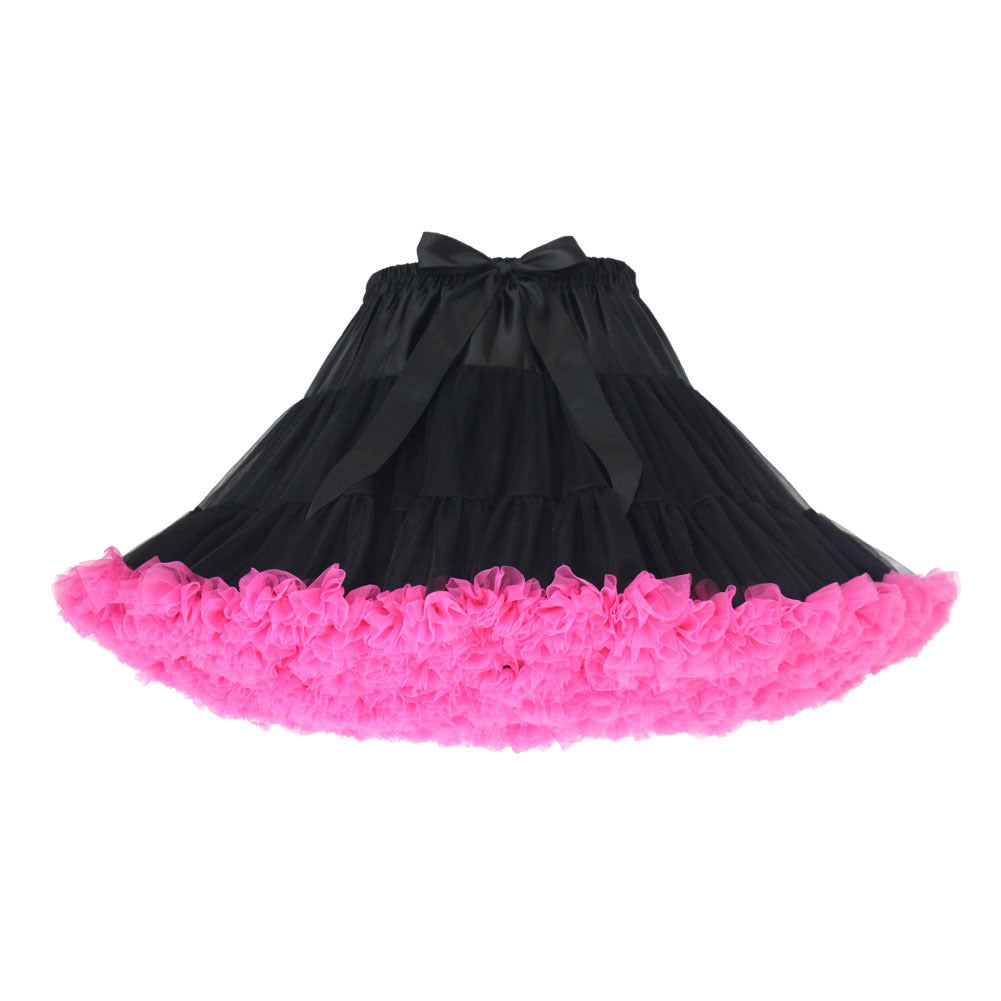 Daily 40cm Length Cloud Colorful Petticoat