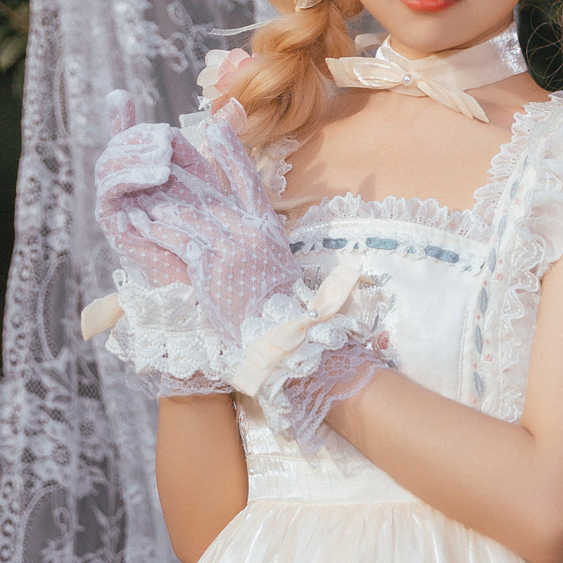 JSK♥Ready to Ship♥Flower Encounter♥Sweet Lolita Dress