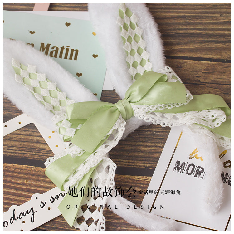 KC Lolita Kawaii Bow Headband