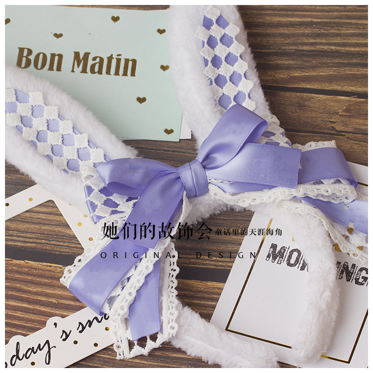 KC Lolita Kawaii Bow Headband