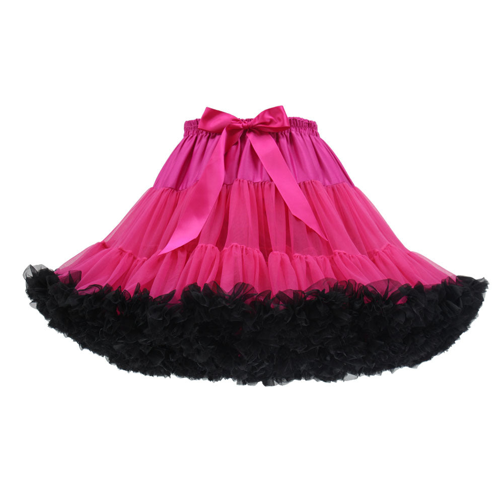 Daily 40cm Length Cloud Colorful Petticoat