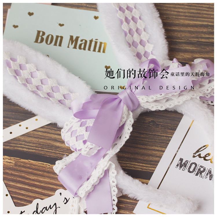 KC Lolita Kawaii Bow Headband
