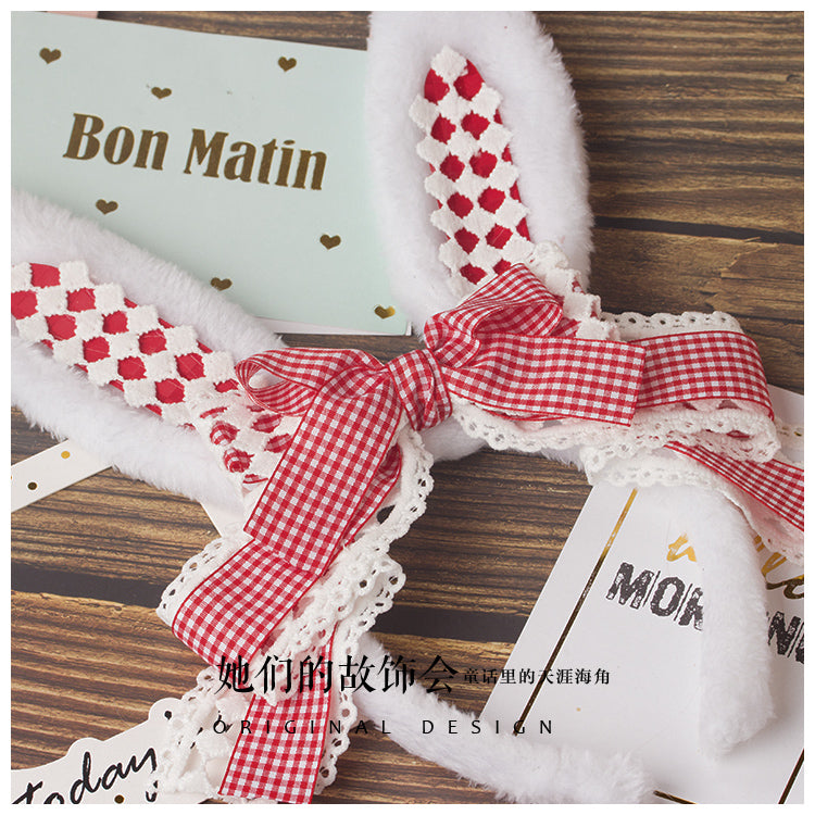 KC Lolita Kawaii Bow Headband