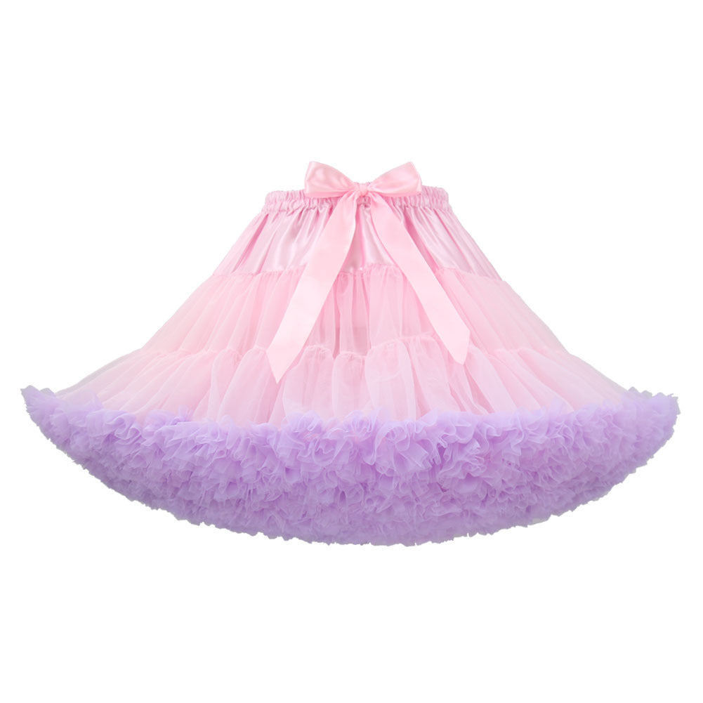 Daily 40cm Length Cloud Colorful Petticoat