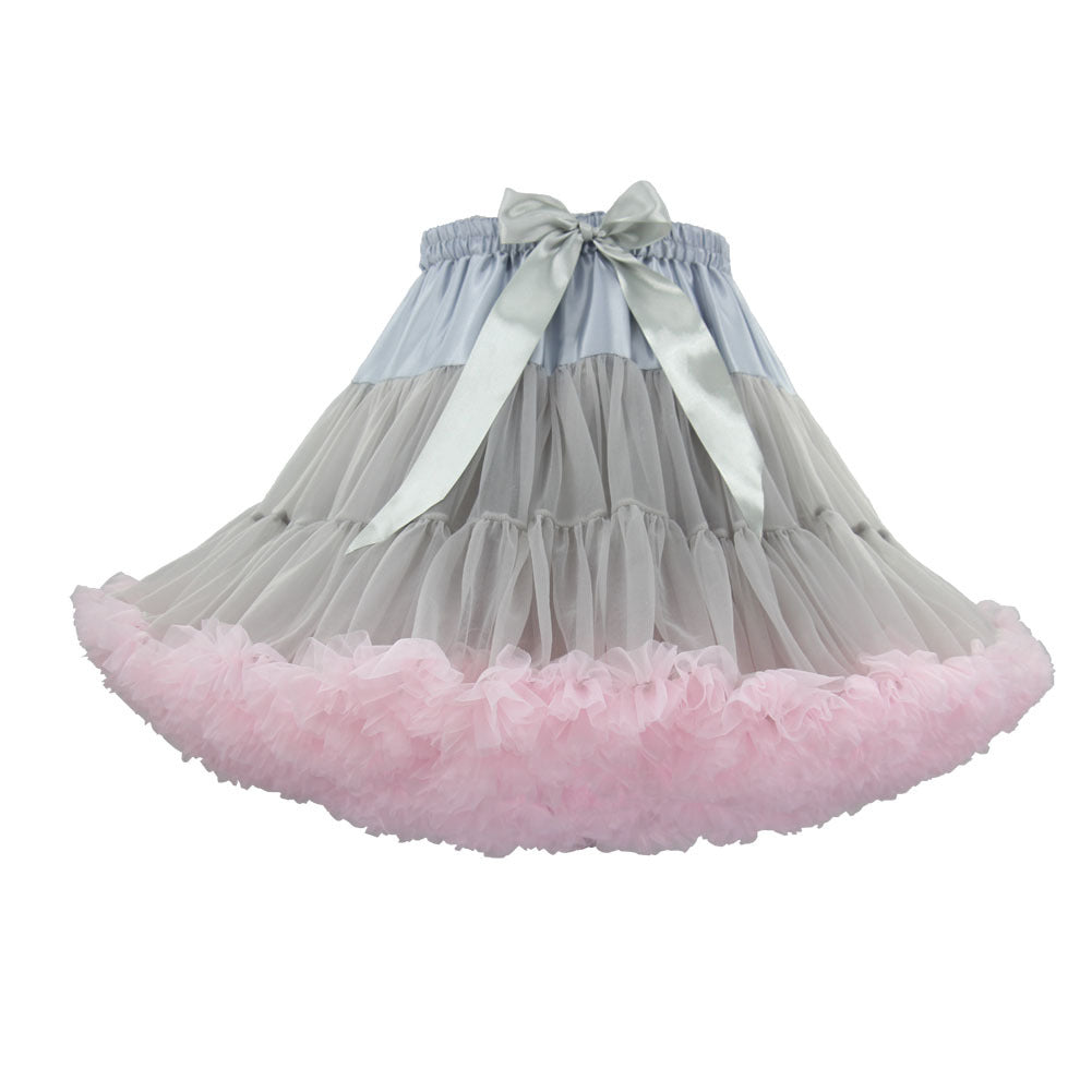 Daily 40cm Length Cloud Colorful Petticoat