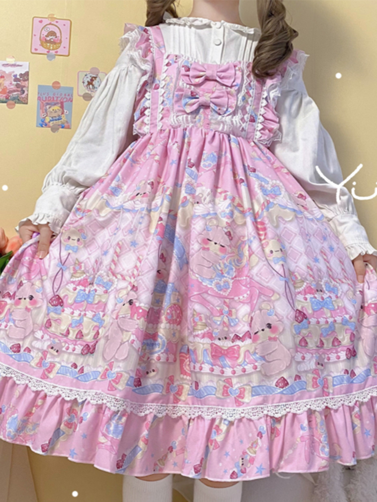 JSK Dress♥Ready to Ship♥ Sweet Birthday Party Elegant Lolita Dress