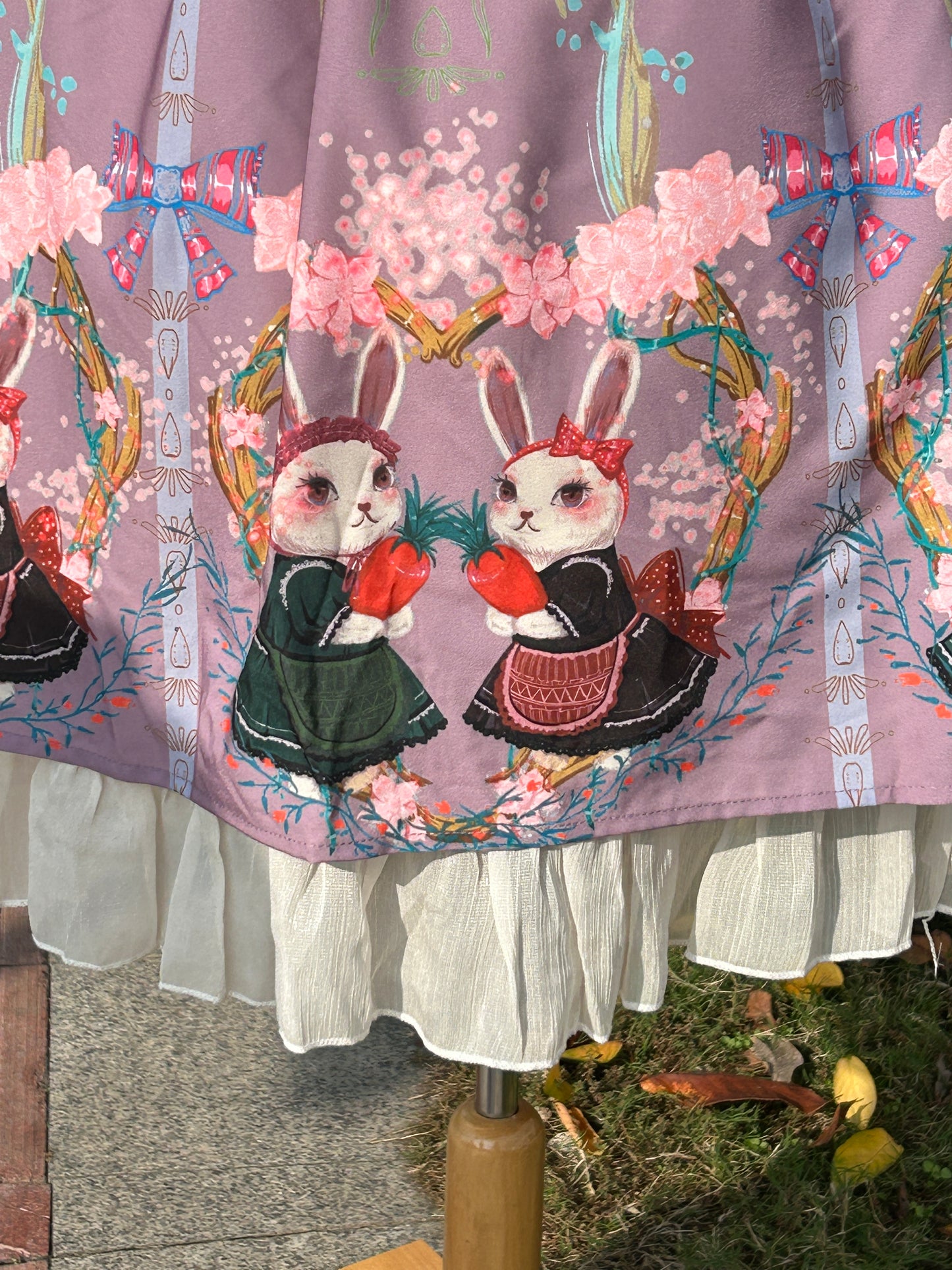 OP&JSK Dress♥Ready to Ship♥ Picnic Bunny ♥Sweet Lolita Dress