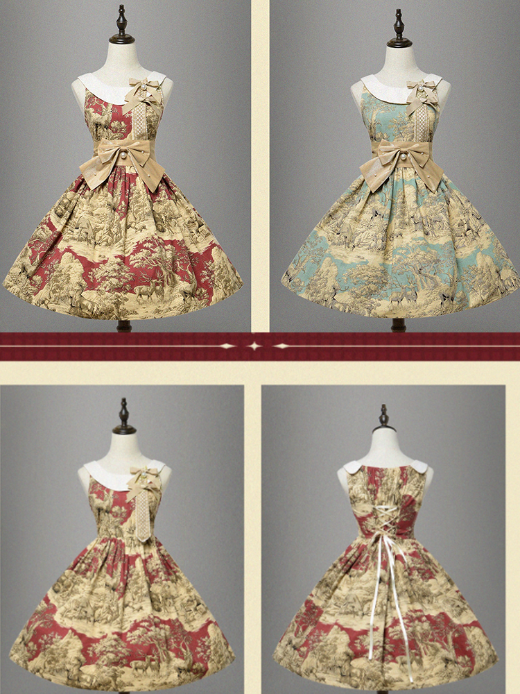 JSK♥Ready to Ship♥Winter Hunting Period ♥ Lolita Dress