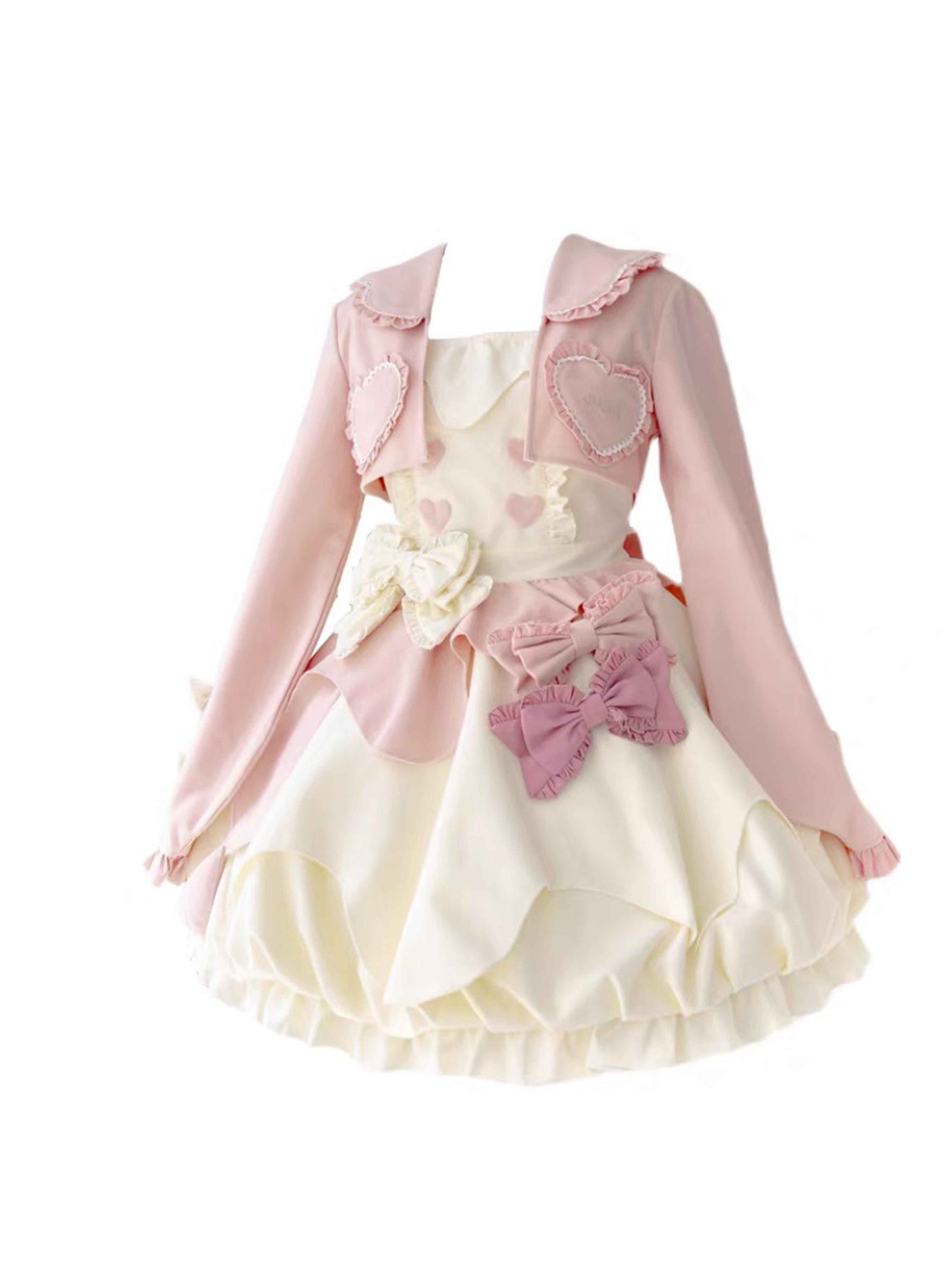 JSK Dress & Coat♥Ready to Ship♥Milky Puffs♥Kawaii Lolita Dress