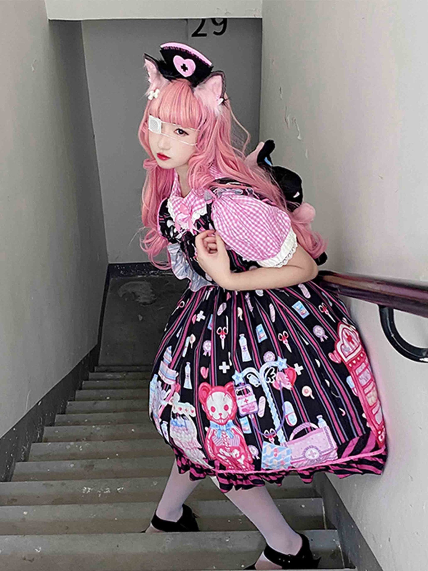 JSK Dress♥Ready to Ship♥Sweetie Hospital♥ Sweet Lolita Dress