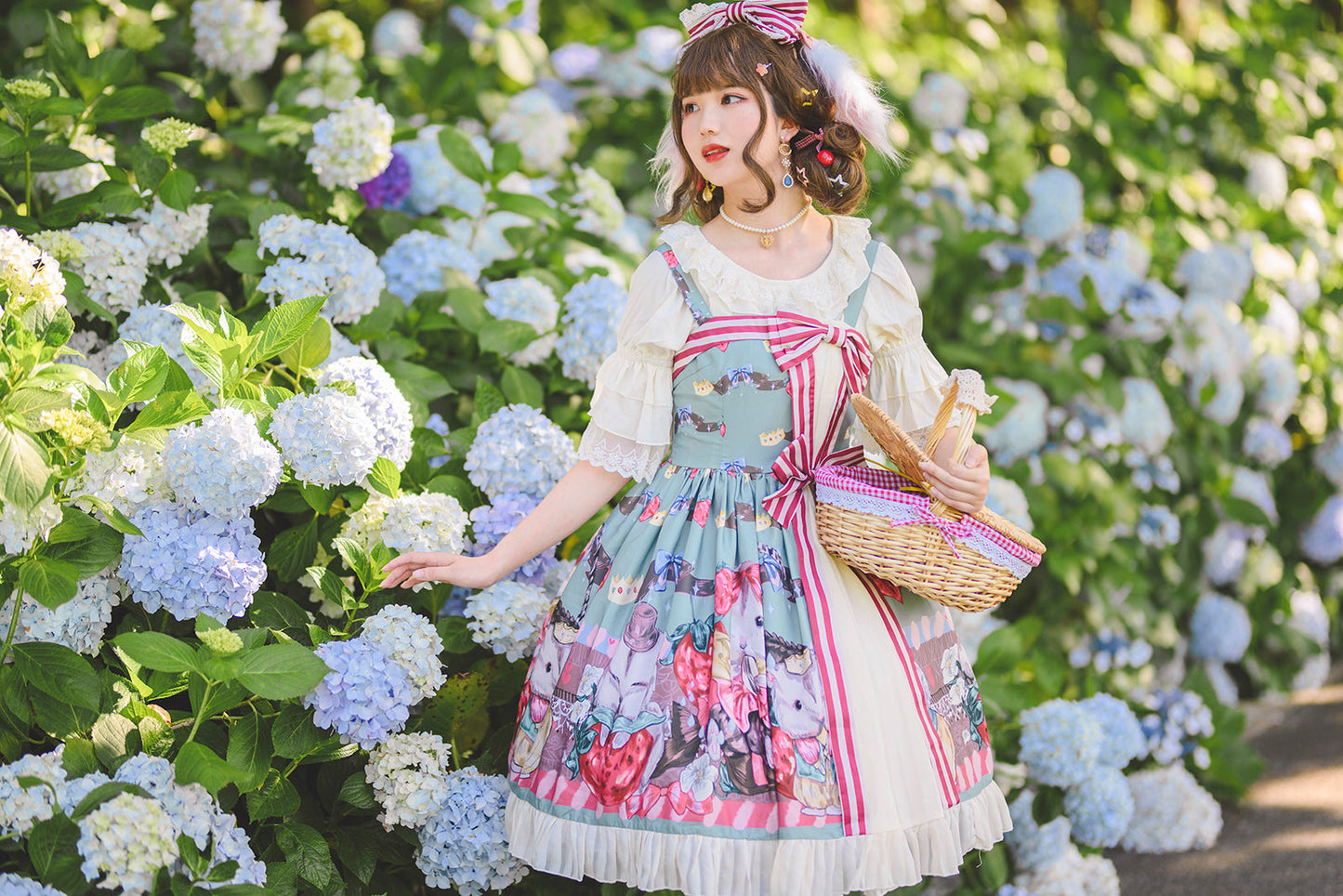 JSK♥Ready to Ship♥Hamster's Gift♥Classic and Sweet Lolita Dress