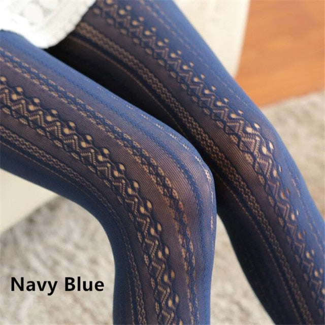 Lolita Socks Lace Pantihose Knit Stocking