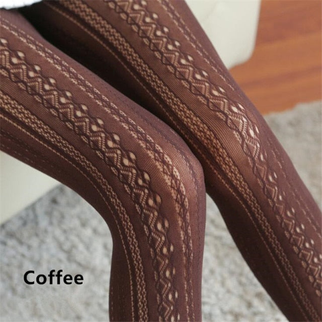 Lolita Socks Lace Pantihose Knit Stocking