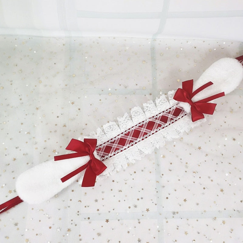 Anime Lolita Bunny Ears Hairband Sweet Bow