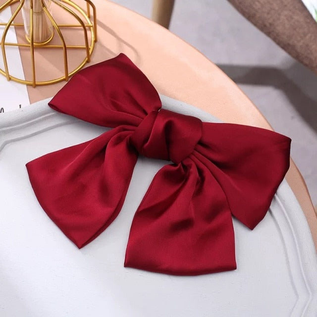 Lolita Hair Accessories Big Bow Two Layer Butterfly Hair Clip