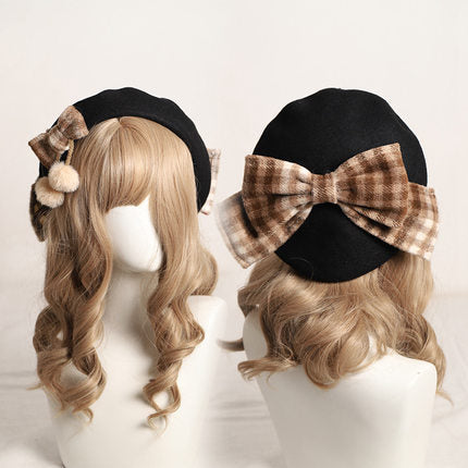 LolitaSweet Woolen Handmade Hat Headdress