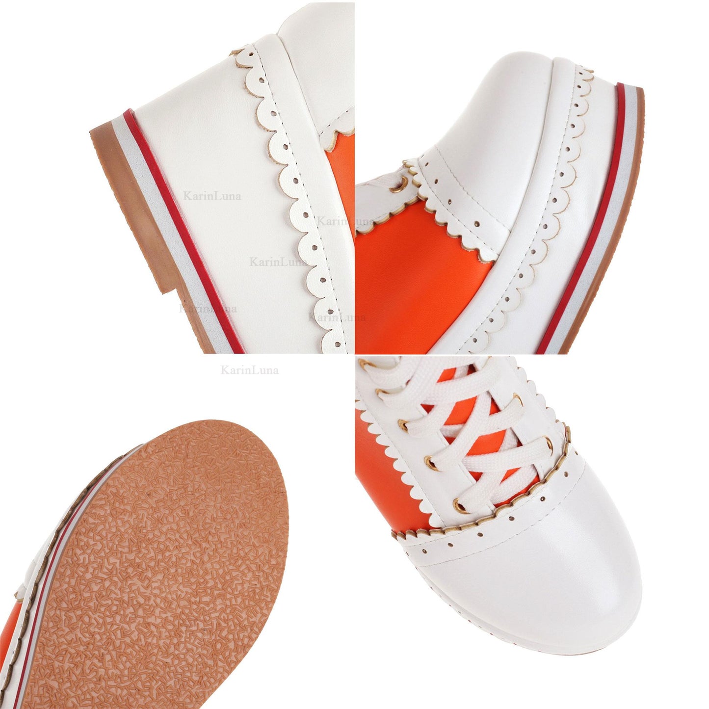 Sweet Cute Platform Lace-up Cosplay Lolita Boots