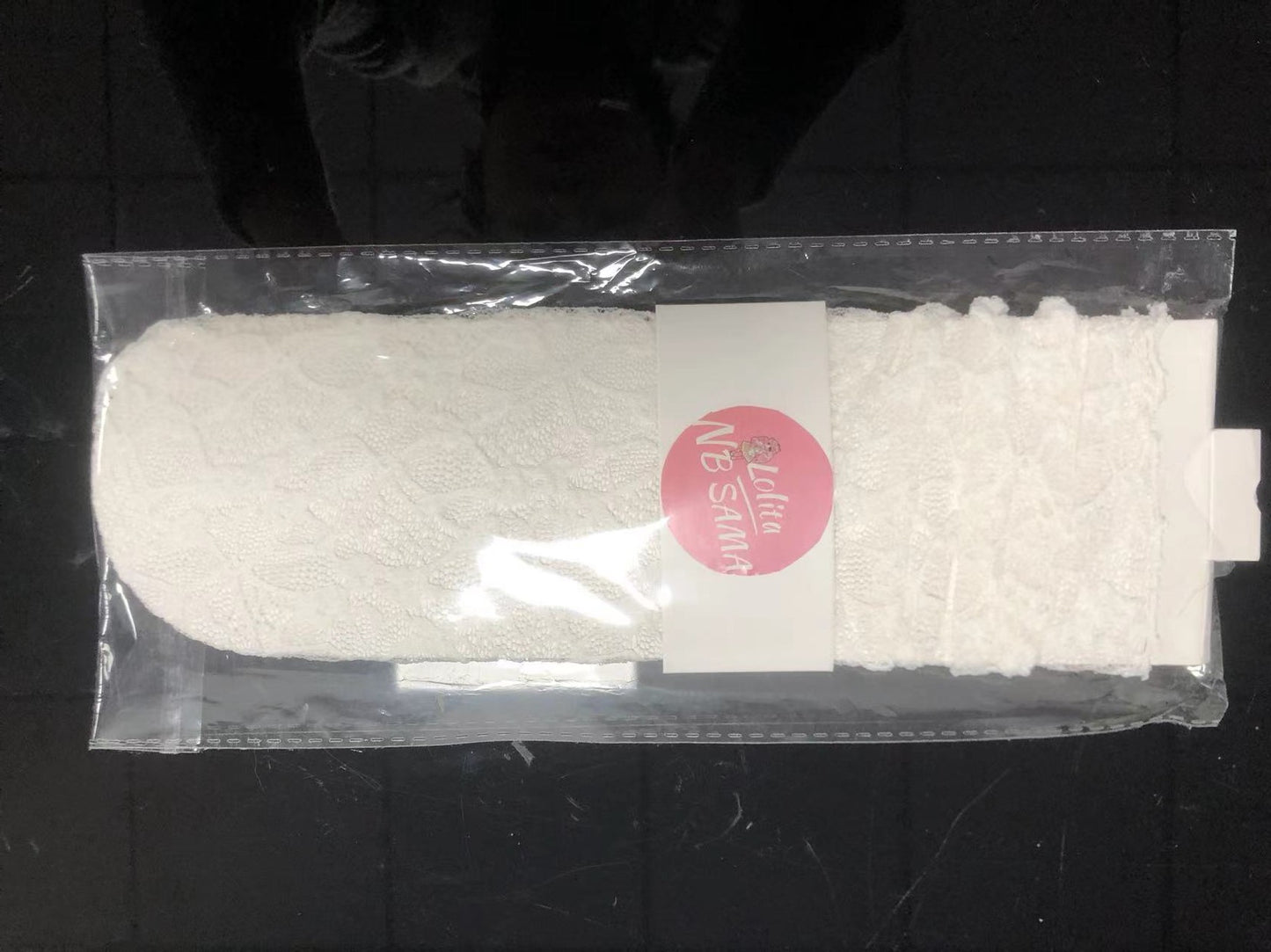 White Lace Lolita Socks