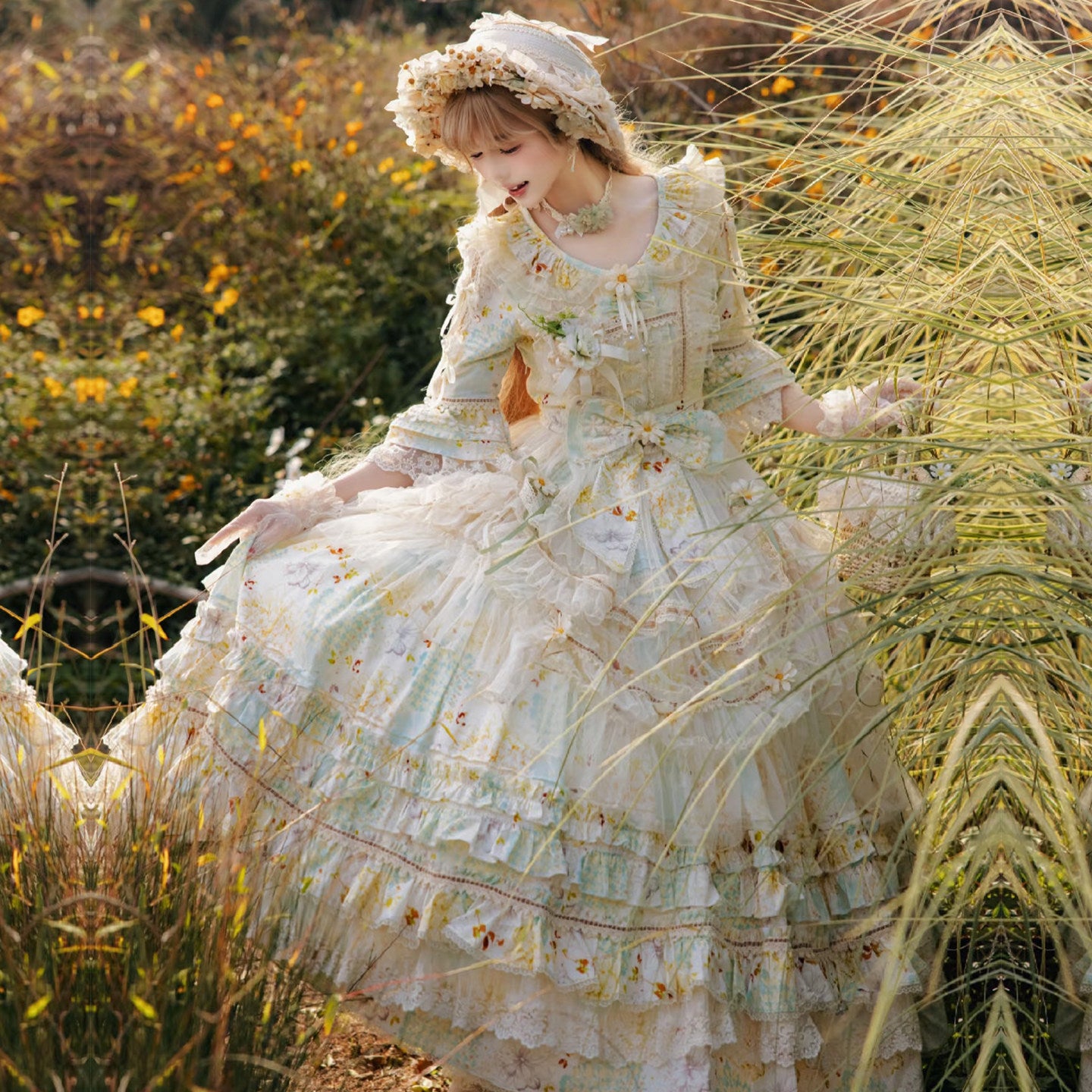 OP  Dress♥Ready to Ship♥Daisy♥Classic Lolita Dress♥ By Cat Fairy Lolita