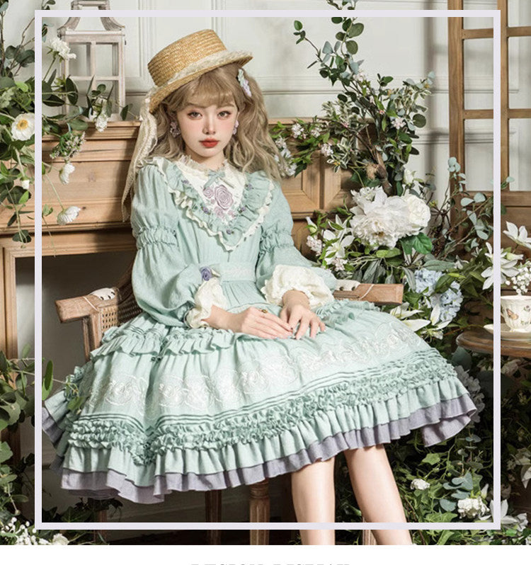 Plus Size♥OP Dress♥ Ready to Ship♥Classic Lolita Dress