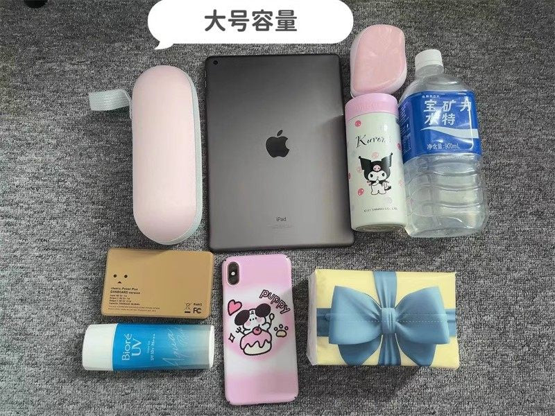 Lovely Lolita Strawberry Swiss Roll Bag