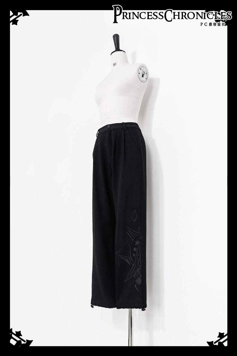 Ouji Embroidered Pants♥Ready to Ship♥Passage of Time♥Ouji