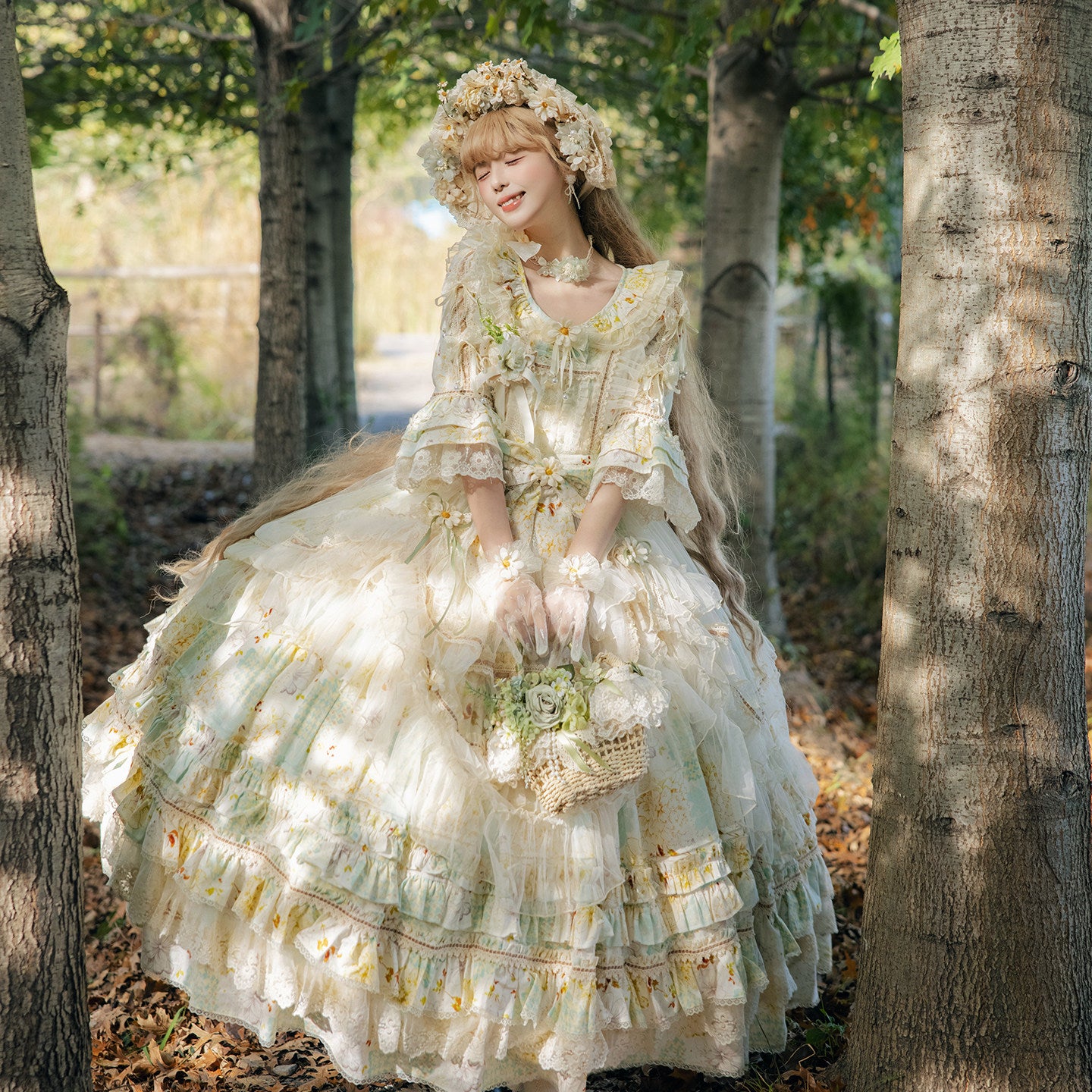 OP  Dress♥Ready to Ship♥Daisy♥Classic Lolita Dress♥ By Cat Fairy Lolita