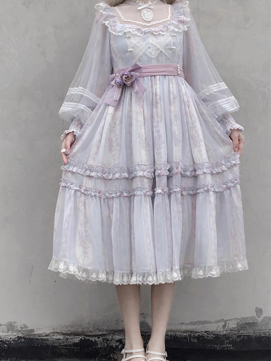 Plus Size♥OP Dress♥ Ready to Ship♥ Elegant Daily Lolita Dress