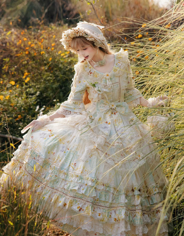 OP  Dress♥Ready to Ship♥Daisy♥Classic Lolita Dress♥ By Cat Fairy Lolita