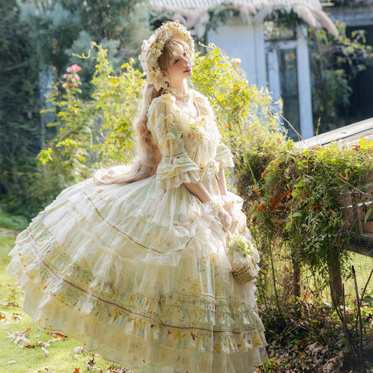 OP Dress♥Ready to Ship♥Daisy♥Classic Lolita Dress♥ By Cat Fairy Lolita