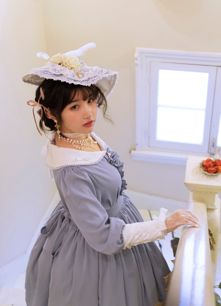 OP Dress♥Ready to Ship♥ Lola's Diary Long Blouse Version♥Sweet Lolita Dress