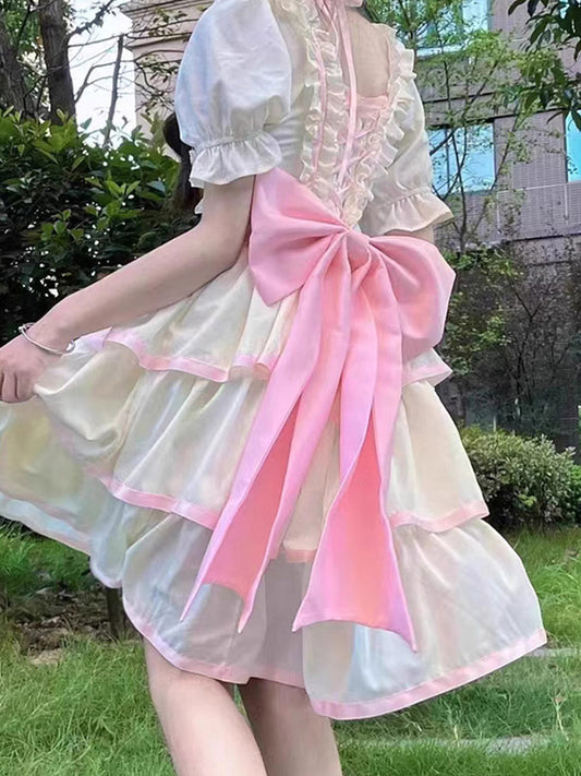 Plus Size♥OP Dress♥ Ready to Ship♥Sweet Elegant Daily Lolita Dress