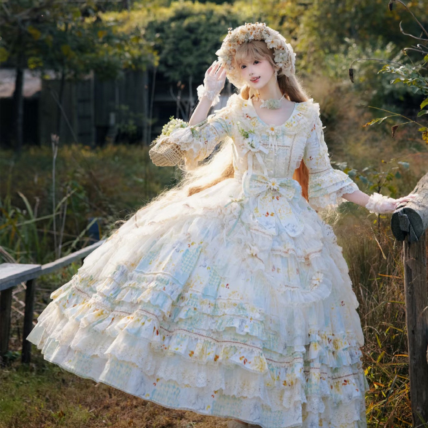 OP  Dress♥Ready to Ship♥Daisy♥Classic Lolita Dress♥ By Cat Fairy Lolita