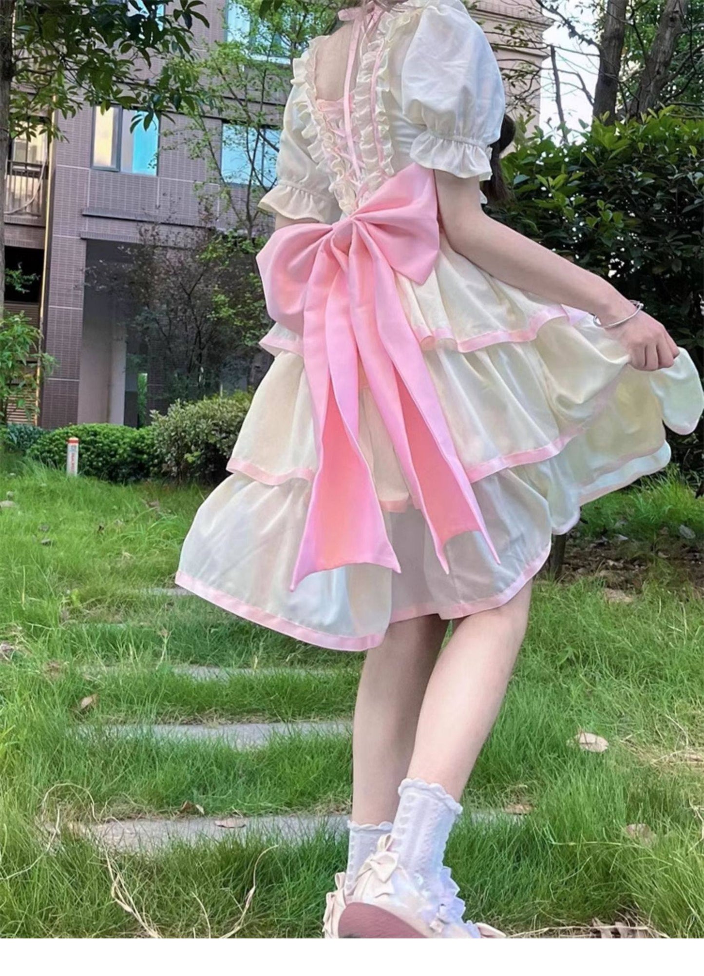 Plus Size♥OP Dress♥ Ready to Ship♥Sweet  Elegant Daily Lolita Dress