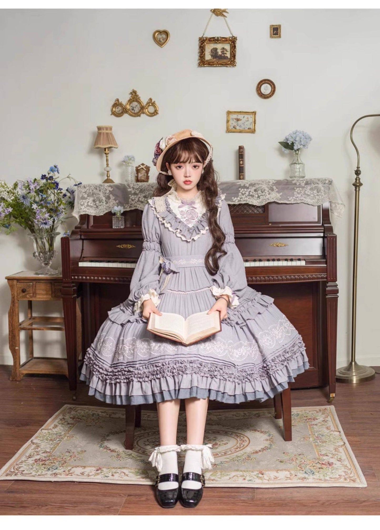Plus Size♥OP Dress♥ Ready to Ship♥Classic Lolita Dress
