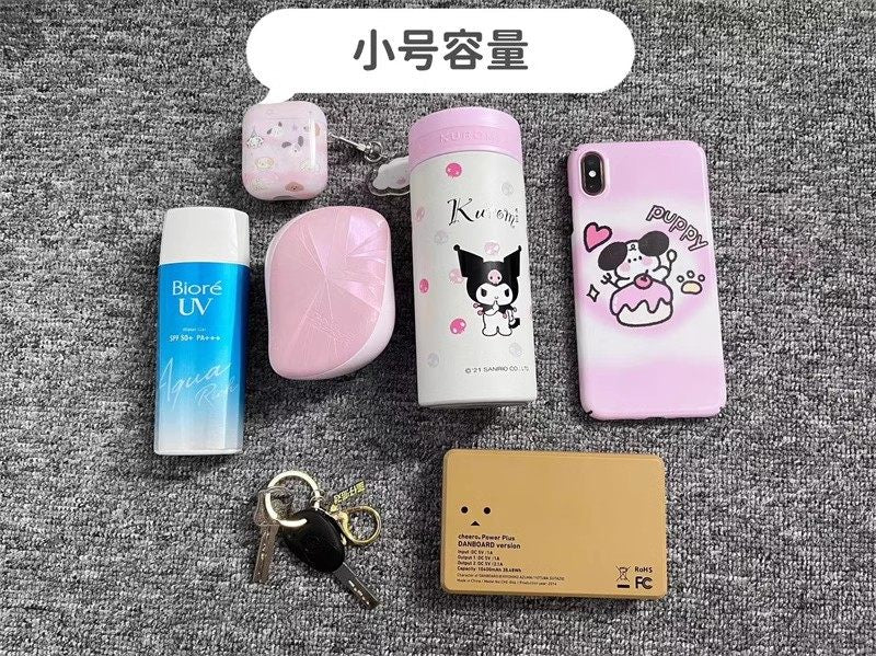 Lovely Lolita Strawberry Swiss Roll Bag