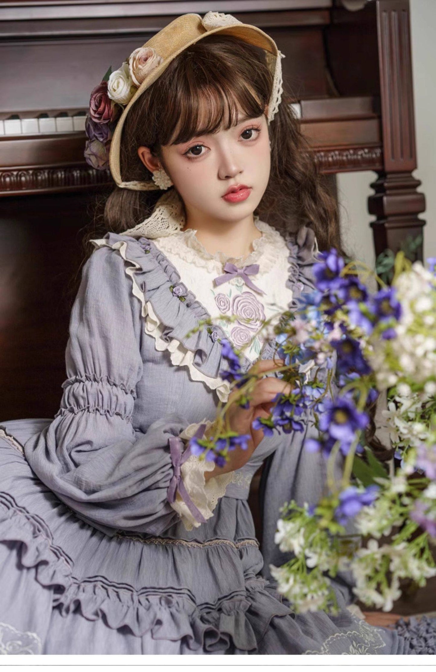 Plus Size♥OP Dress♥ Ready to Ship♥Classic Lolita Dress