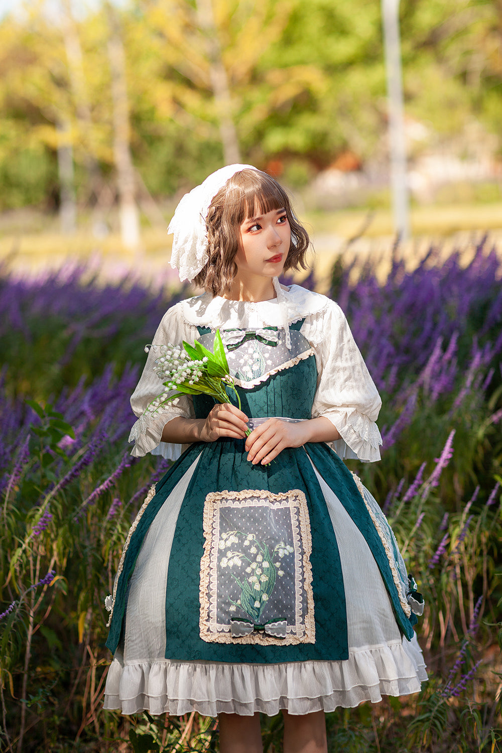 JSK Dress♥Ready to Ship♥ Lily of the Valley♥ Classic Lolita Dress