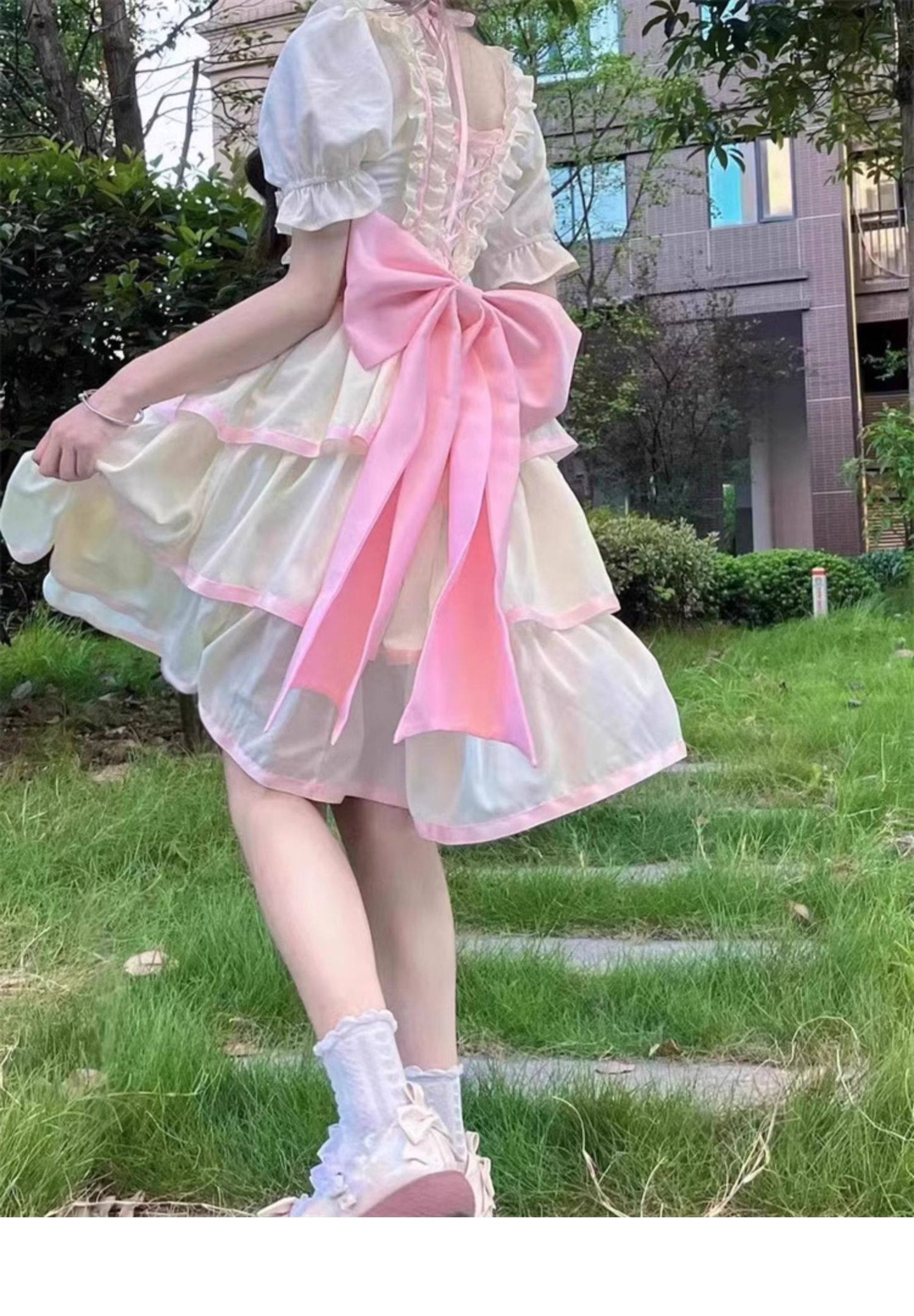 Plus Size♥OP Dress♥ Ready to Ship♥Sweet  Elegant Daily Lolita Dress